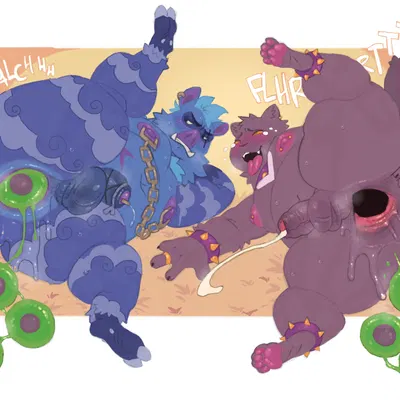 bizarro (kalecreations), victor (kalecreations) created by roly