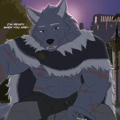 blaidd (elden ring) (elden ring, fromsoftware) created by travis mayer