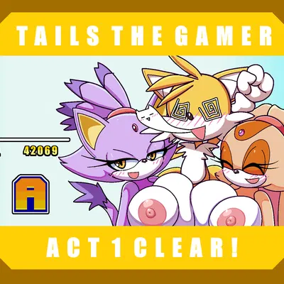 blaze the cat, cream the rabbit, miles prower (sega, sonic the hedgehog (series)) created by ichduhernz