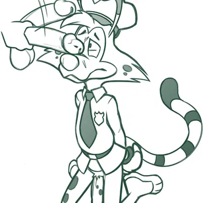 bonkers d. bobcat (bonkers (series), disney) created by redout