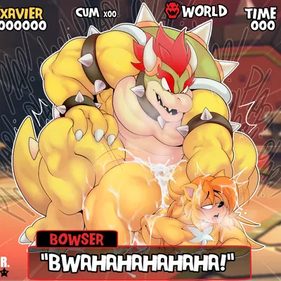 bowser, fan character, xavier (bloodythunder) (mario bros, nintendo) created by mr5star
