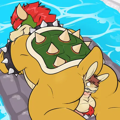 bowser, graros (graros) (bowser day, mario bros) created by graros