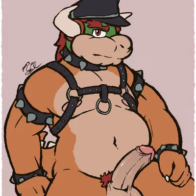 bowser (mario bros, nintendo) created by poorsal