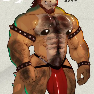 bowser (mario bros, nintendo) created by sharf