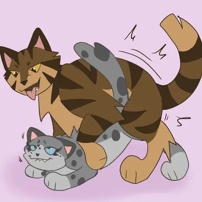 brambleclaw (warriors), ferncloud (warriors) (warriors (book series)) created by deadingdog