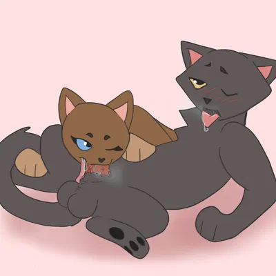 breezepelt (warriors), briarlight (warriors) (warriors (book series)) created by deadingdog