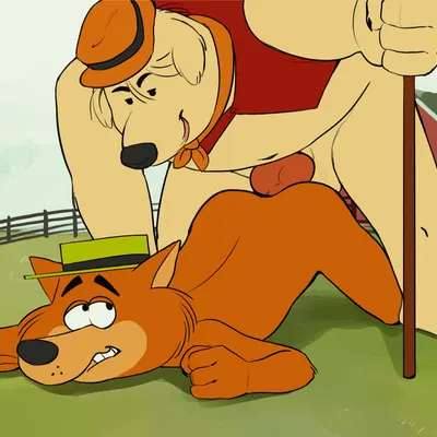 bristle hound, mildew wolf (hanna-barbera, it's the wolf) created by swarentaiger