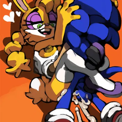 bunnie rabbot, sonic the hedgehog (archie comics, sega) created by bittenhard