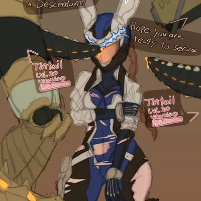 bunny (the first descendant) (the first descendant) created by sprrigs-