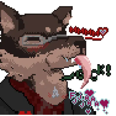 burgundy wolf (character), possumouse created by burgundy wolf