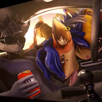 carmelita fox, sly cooper, warfare carmelita (sly cooper (series), sony corporation) created by domi3d