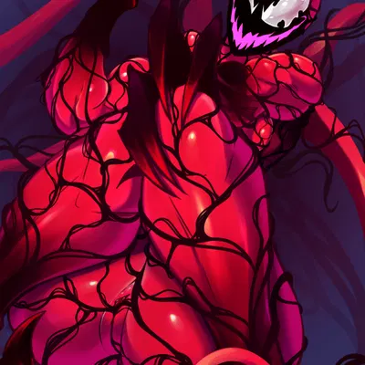carnage (marvel), she-carnage (marvel) (marvel) created by dustyjcircus