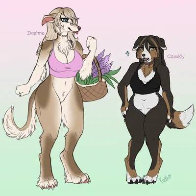 cassidy (puddingpaw), daphne (puddingpaw) created by puddingpaw