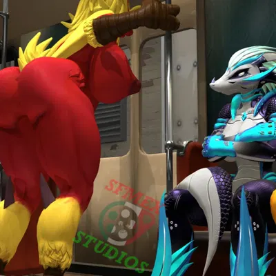 cassie alilkira, loona (helluva boss), warfare alilkira (bandai namco, digimon) created by sfmex studios