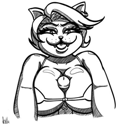 catty cattenheimer (undertale (series)) created by littlescylla