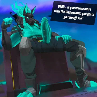 cerberus (fortnite) (epic games, fortnite) created by olexafox