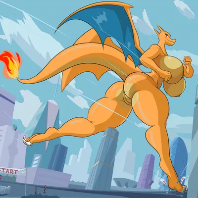 chari-gal (nintendo, pokemon) created by biskblizk