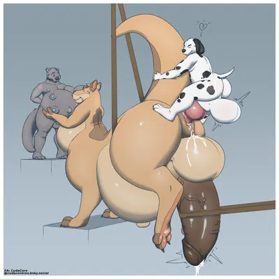 chase the otter, cudacore (cudacore), darren (cadeyrn) created by pascal (artist)