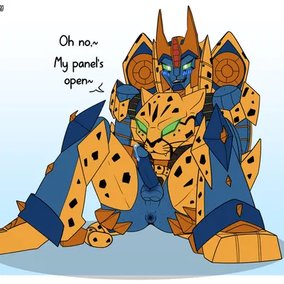 cheetor (hasbro, takara tomy) created by e-why