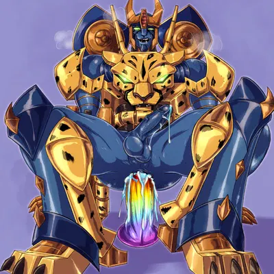 cheetor (hasbro, takara tomy) created by lykostherium