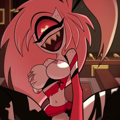 cherri bomb (hazbin hotel) (hazbin hotel, hellaverse) created by monke brush