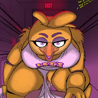 chica (fnaf), classic chica (fnaf) (five nights at freddy's, scottgames) created by drow462