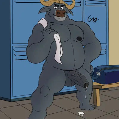 chief bogo (disney, zootopia) created by gendomx