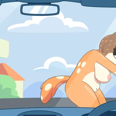 chilli heeler (bluey (series)) created by alfa995