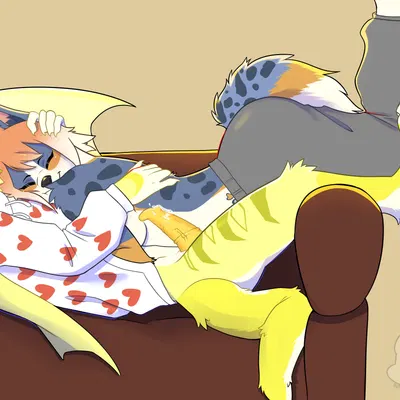 cobar (tundratig), moriko (per0xide) (mythology) created by dupey draws