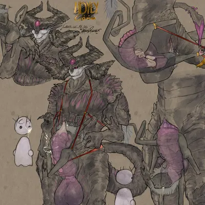 corinoch, seraphix, ych (character) created by hdyly