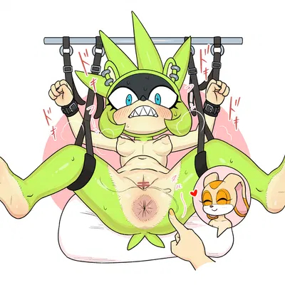 cream the rabbit, surge the tenrec (idw publishing, sega) created by o-den