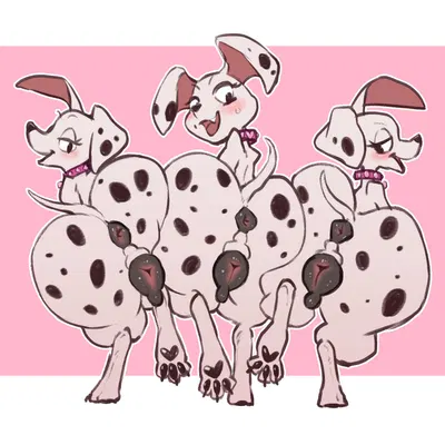 dallas (101 dalmatians), deja vu (101 dalmatians), destiny (101 dalmatians) (101 dalmatian street, 101 dalmatians) created by 4pcsset
