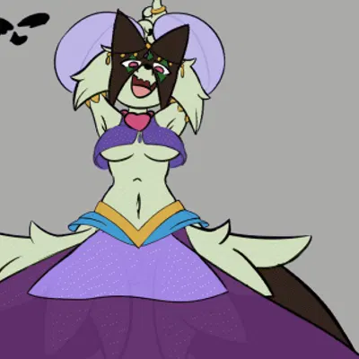 dancer style meowscarada (nintendo, pokemon) created by lewd angel
