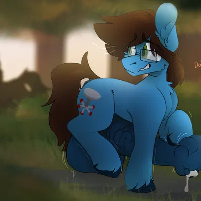 daudaen, fan character (hasbro, my little pony) created by kirbirb