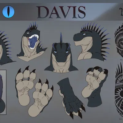 davis (blackie94) created by loonyellie