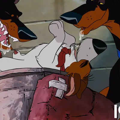 desoto (disney), dodger (disney), roscoe (disney) (disney, oliver and company) created by arf-fra