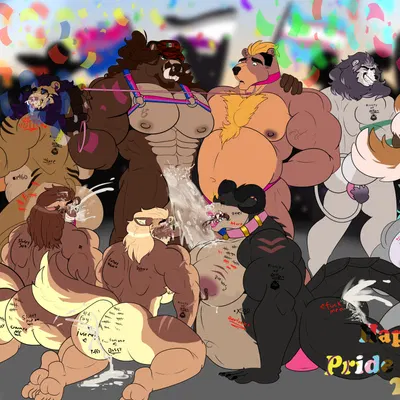 dillon saenz, goliath deathclaw (subbyclaw), harold grifter (bethesda game studios, fallout) created by artslionbear