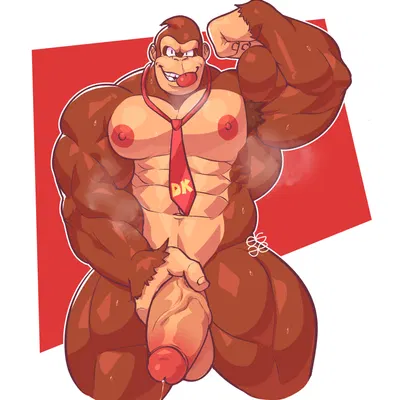 donkey kong (character) (donkey kong (series), nintendo) created by egg concept