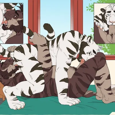 drake (drakesomething), roantiger created by arcticlion