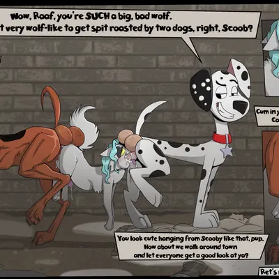 dylan (101 dalmatians), raaf helder (character), scooby-doo (101 dalmatian street, 101 dalmatians) created by fuf