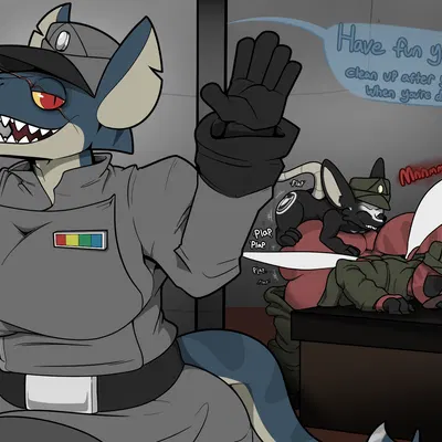 elasa (ner0 kobold), fondo (ner0 kobold), imperial mouse (ner0 kobold) (star wars) created by ner0 kobold