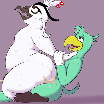 emad the lovebird, lord shen (dreamworks, kung fu panda) created by colossalstars