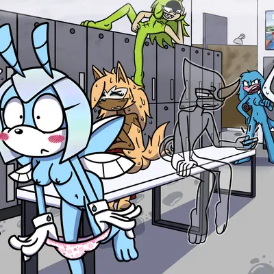 espio the chameleon, gala the hound, jewel the beetle (idw publishing, sega) created by himitsu