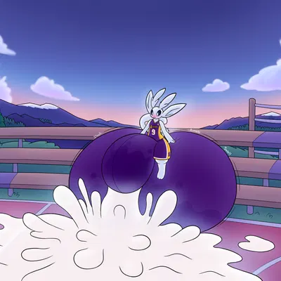 fan character, hai the spirit (los angeles lakers, microsoft) created by kespuzzuo