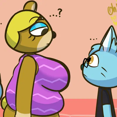 fan character, paula (animal crossing) (animal crossing, instant loss 2koma) created by klutzatdusk