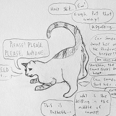 fan character, slatepaw (coyfang10) (warriors (book series)) created by coyfang10