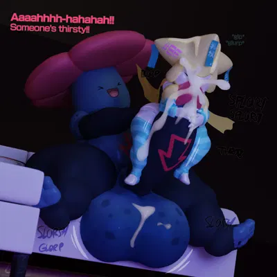 fizzy (milkyeightysix), milky (milkyeightysix) (nintendo, pokemon) created by milkyeightysix