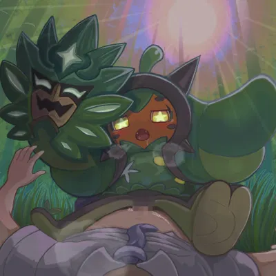 florian (pokemon) (nintendo, pokemon) created by elonga