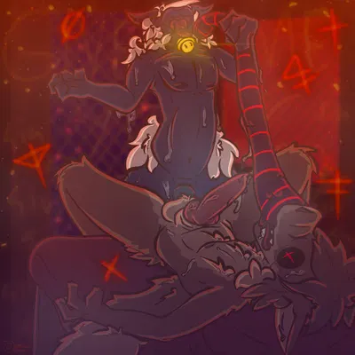 follower (cult of the lamb), lamb (cult of the lamb), red crown (cult of the lamb) (cult of the lamb, massive monster (studio)) created by judasthesinner