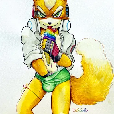 fox mccloud (nintendo, star fox) created by ulala ko